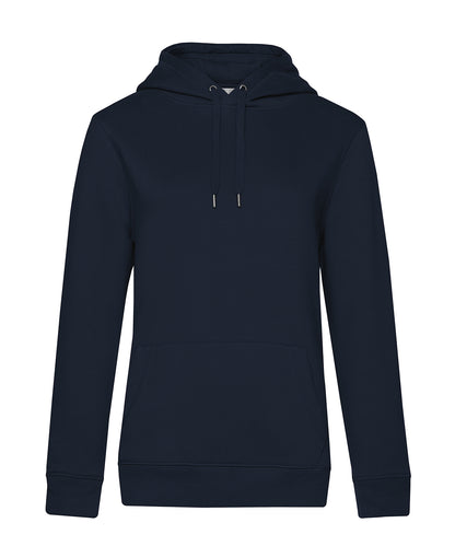 Tryck din logga på Hoodies från B&C Collection - Anpassa B&C Collection - Queen Hoodie i färgen Marinblå för företag, föreningar och privatpersoner