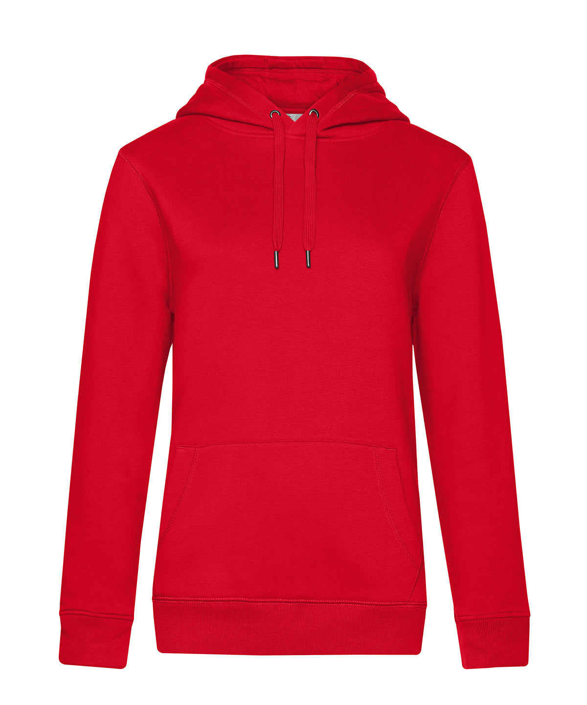 Tryck din logga på Hoodies från B&C Collection - Anpassa B&C Collection - Queen Hoodie i färgen Mellan röd för företag, föreningar och privatpersoner