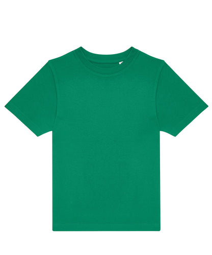 Tryck din logga på T-shirts från B&C Collection - Anpassa (B220B) B&C #E190 /barn i färgen Mellan grön för företag, föreningar och privatpersoner