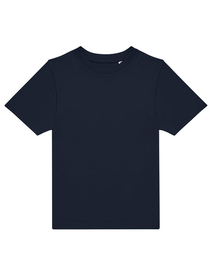 Tryck din logga på T-shirts från B&C Collection - Anpassa (B220B) B&C #E190 /barn i färgen Marinblå för företag, föreningar och privatpersoner