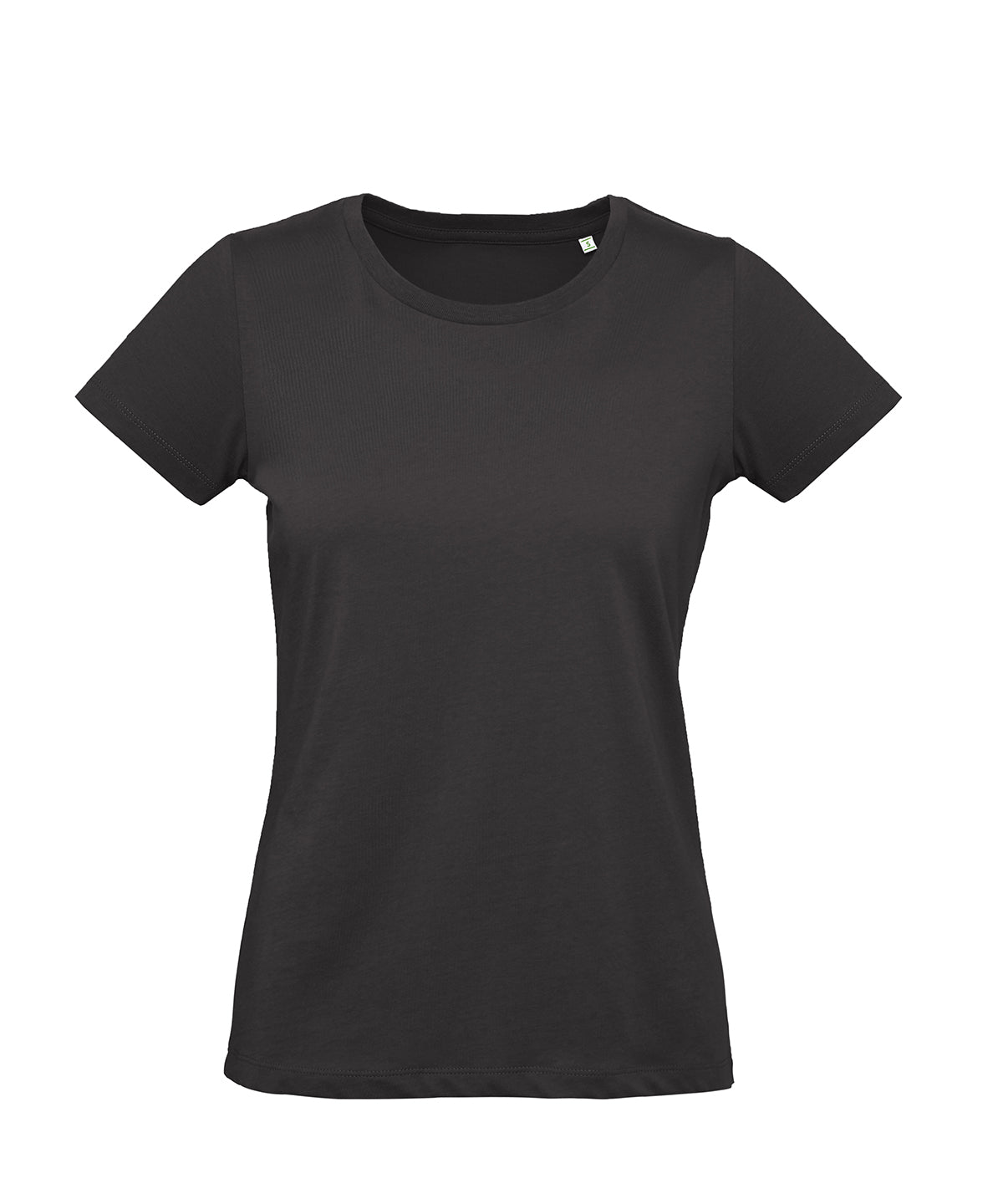 Tryck din logga på T-shirts från B&C Collection - Anpassa B&C Inspire Plus T -Dam i färgen Svart för företag, föreningar och privatpersoner