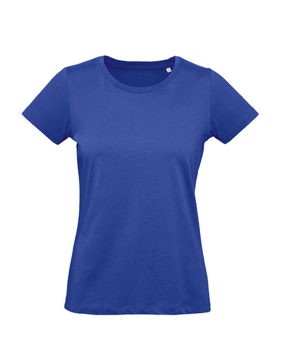 Tryck din logga på T-shirts från B&C Collection - Anpassa B&C Inspire Plus T -Dam i färgen Mörkblå för företag, föreningar och privatpersoner