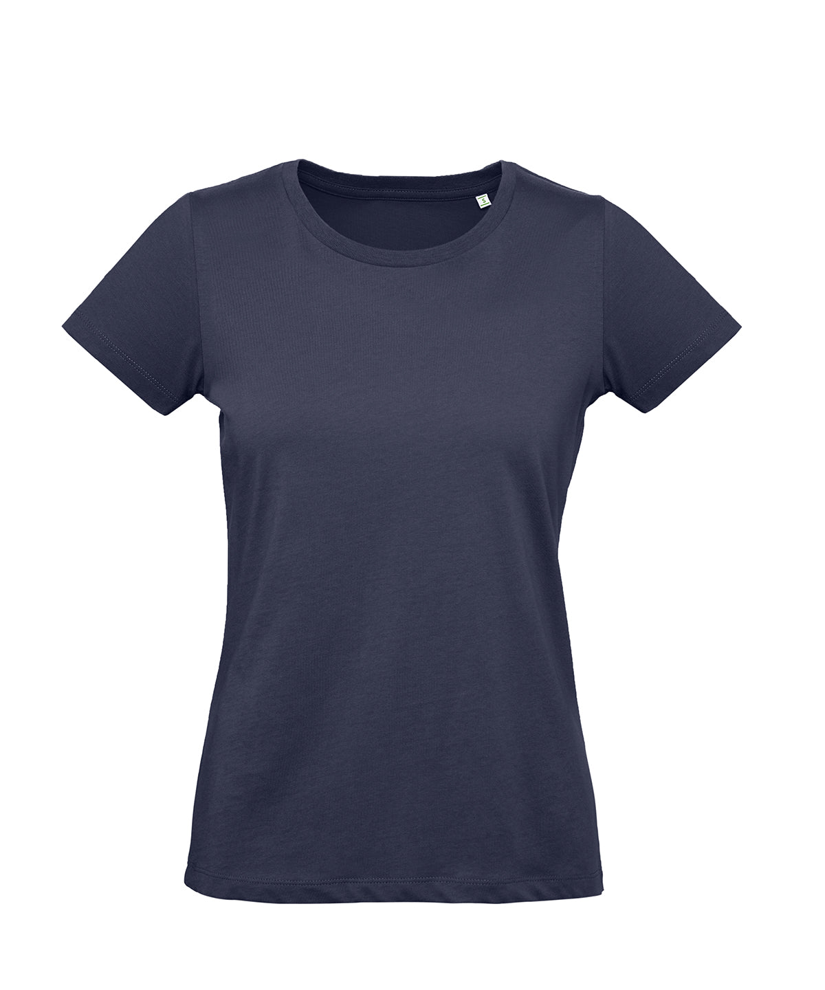 Tryck din logga på T-shirts från B&C Collection - Anpassa B&C Inspire Plus T -Dam i färgen Marinblå för företag, föreningar och privatpersoner