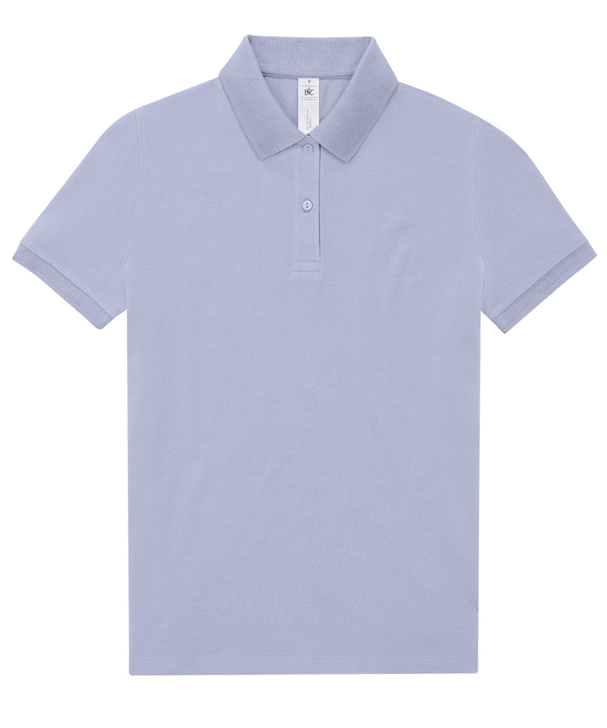 Tryck din logga på Piké från B&C Collection - Anpassa B&C My Polo 180 - Dam i färgen Ljus lila för företag, föreningar och privatpersoner