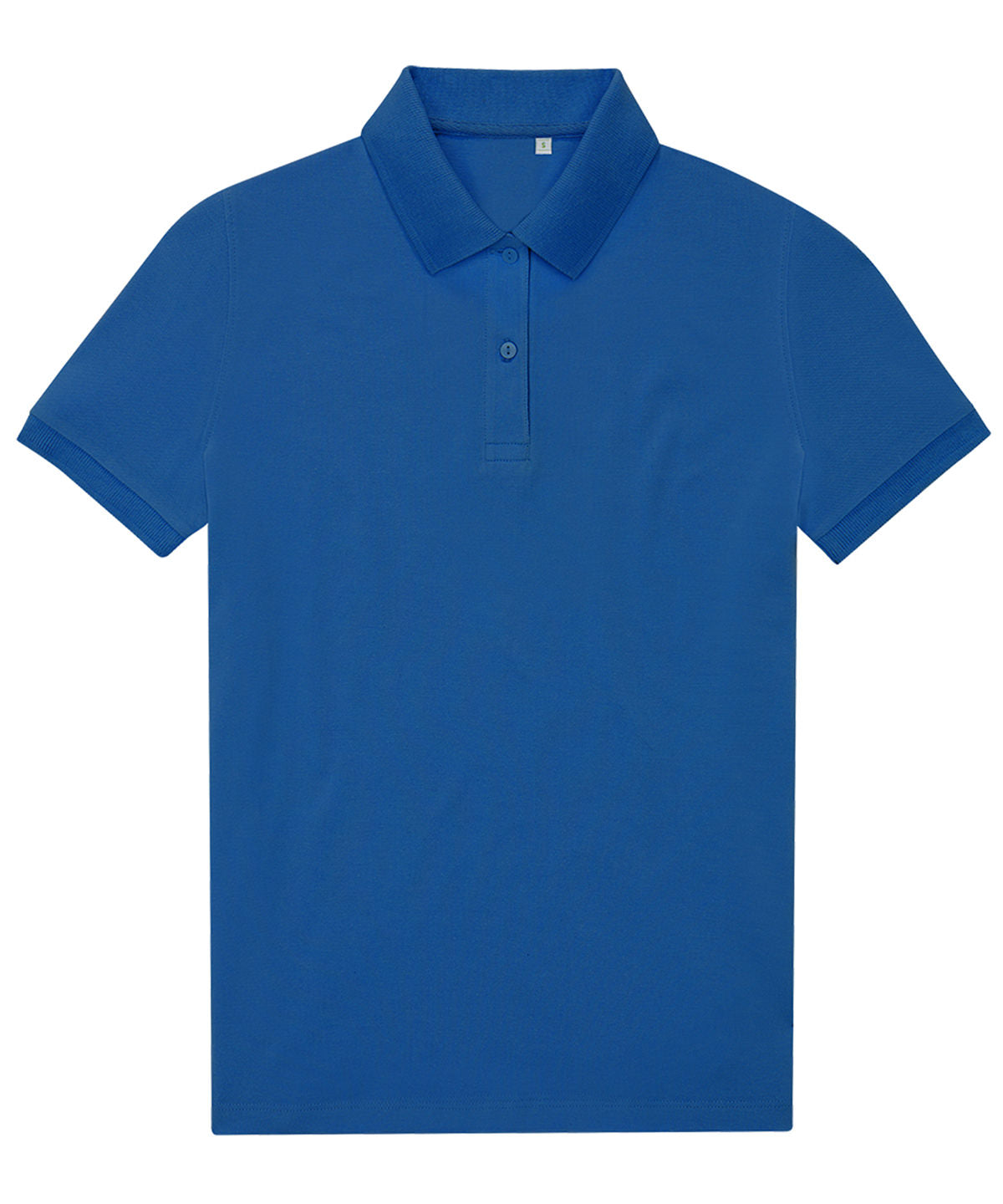 Tryck din logga på Piké från B&C Collection - Anpassa B&C My Eco Polo 65/35 - Dam i färgen Royal för företag, föreningar och privatpersoner
