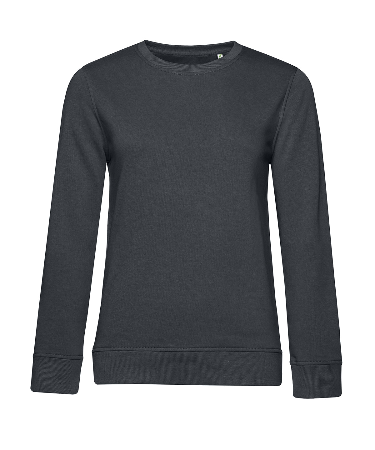 Tryck din logga på Sweatshirts från B&C Collection - Anpassa B&C Collection - Inspire rund hals för Damer i färgen Mörkgrå för företag, föreningar och privatpersoner