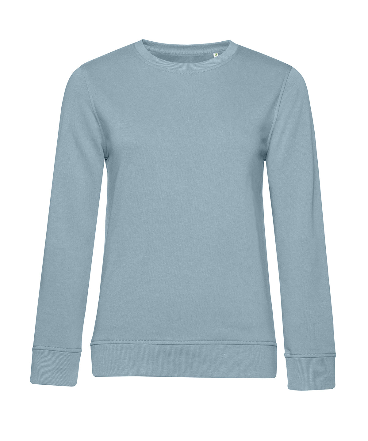 Tryck din logga på Sweatshirts från B&C Collection - Anpassa B&C Collection - Inspire rund hals för Damer i färgen Ljusblå för företag, föreningar och privatpersoner