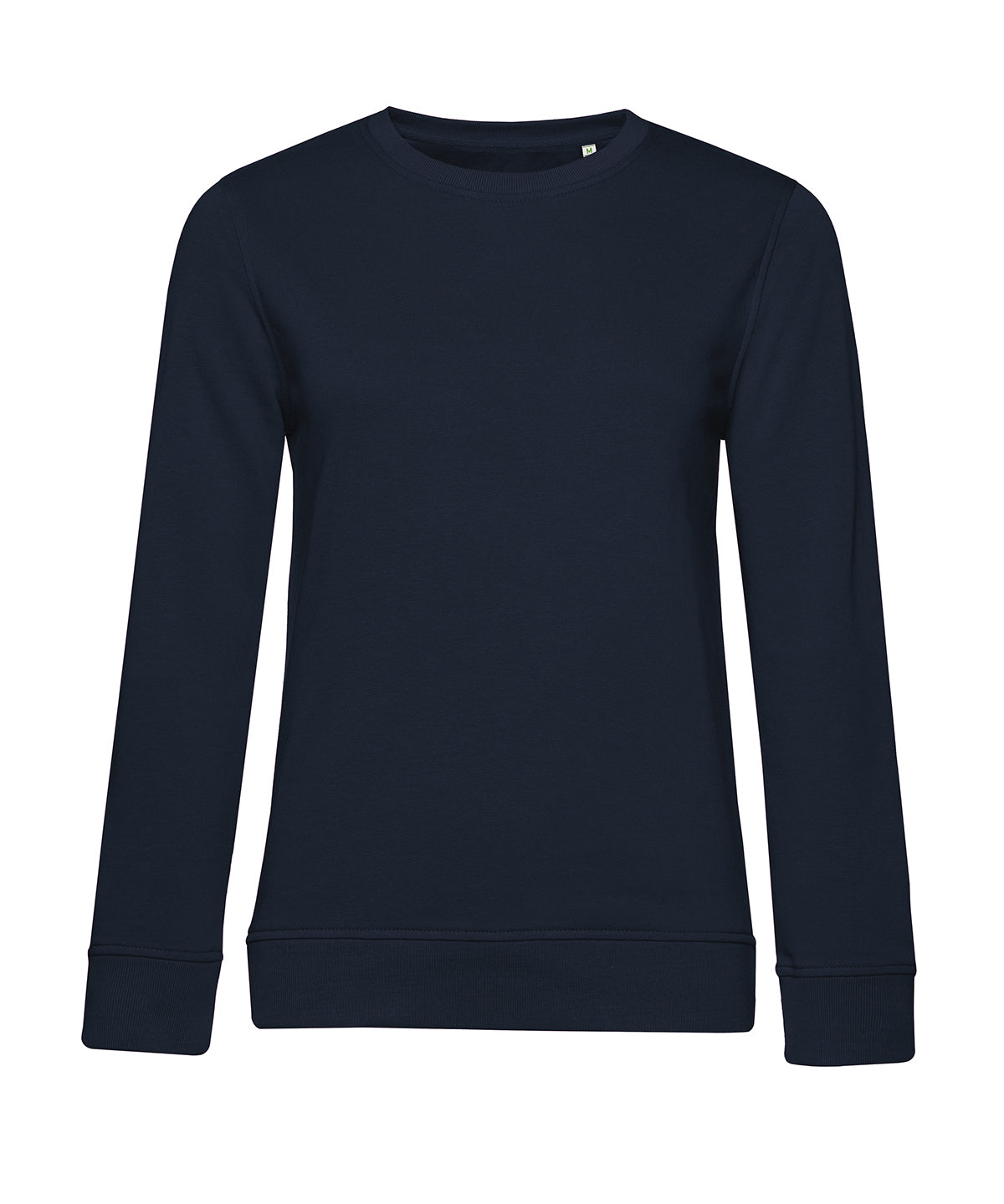 Tryck din logga på Sweatshirts från B&C Collection - Anpassa B&C Collection - Inspire rund hals för Damer i färgen Marinblå för företag, föreningar och privatpersoner