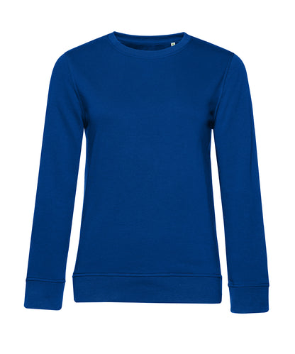 Tryck din logga på Sweatshirts från B&C Collection - Anpassa B&C Collection - Inspire rund hals för Damer i färgen Royal för företag, föreningar och privatpersoner