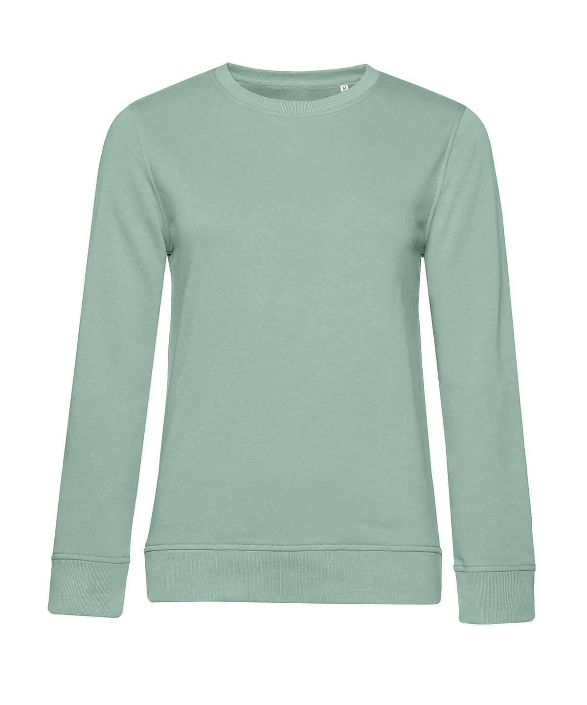 Tryck din logga på Sweatshirts från B&C Collection - Anpassa B&C Collection - Inspire rund hals för Damer i färgen Ljusgrön för företag, föreningar och privatpersoner