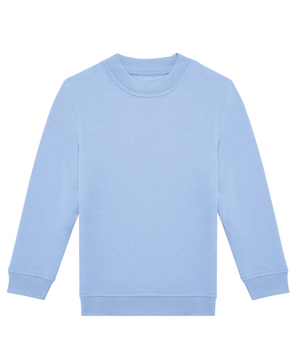 Tryck din logga på Sweatshirts från B&C Collection - Anpassa B&C Collection - Besättning För Barn i färgen Ljusblå för företag, föreningar och privatpersoner