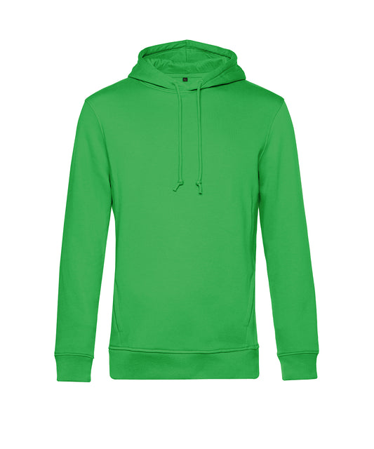 Tryck din logga på Hoodies från B&C Collection - Anpassa B&C Collection - Ekologisk Inspire Hoodie i färgen Mellan grön för företag, föreningar och privatpersoner