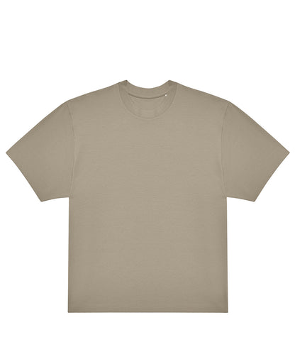 Tryck din logga på T-shirts från B&C Collection - Anpassa (BA031) B&C #E220 Överdimensionerad i färgen Beige för företag, föreningar och privatpersoner
