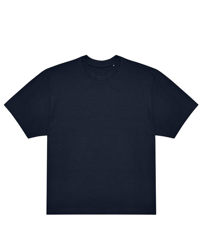 Tryck din logga på T-shirts från B&C Collection - Anpassa (BA031) B&C #E220 Överdimensionerad i färgen Marinblå för företag, föreningar och privatpersoner