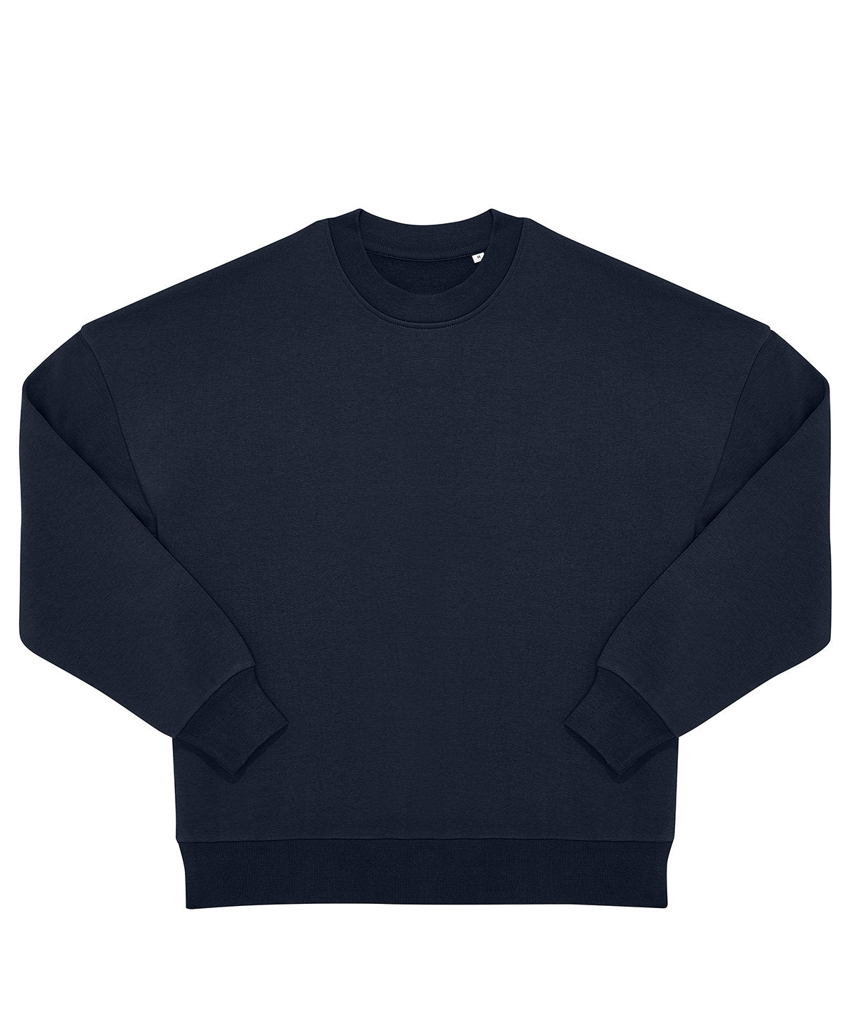 Tryck din logga på Sweatshirts från B&C Collection - Anpassa B&C Collection - Påverkansbesättning i färgen Marinblå för företag, föreningar och privatpersoner