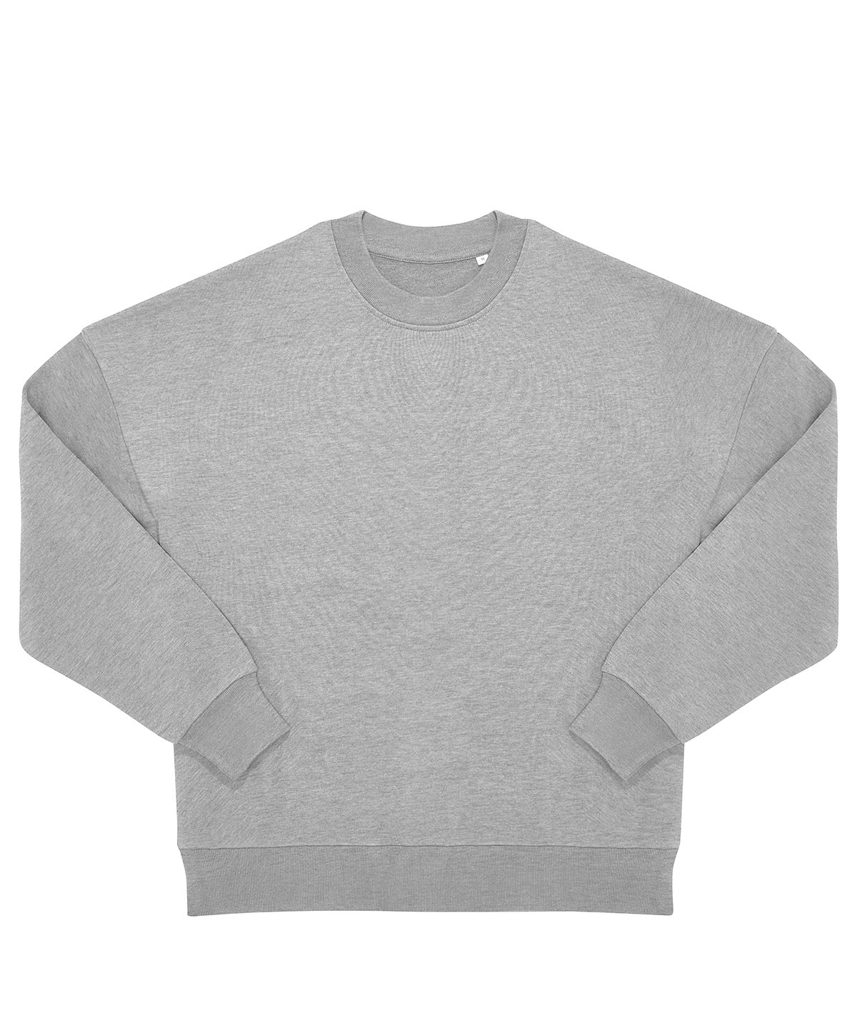Tryck din logga på Sweatshirts från B&C Collection - Anpassa B&C Collection - Påverkansbesättning i färgen Ljusgrå för företag, föreningar och privatpersoner