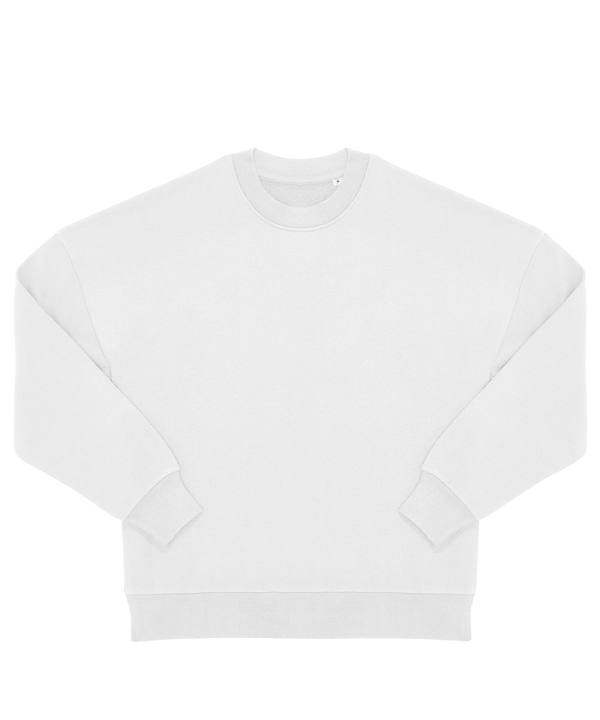 Tryck din logga på Sweatshirts från B&C Collection - Anpassa B&C Collection - Påverkansbesättning i färgen Vit för företag, föreningar och privatpersoner