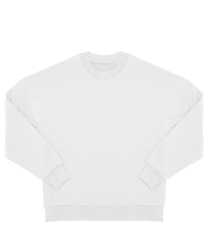 Tryck din logga på Sweatshirts från B&C Collection - Anpassa B&C Collection - Påverkansbesättning i färgen Vit för företag, föreningar och privatpersoner