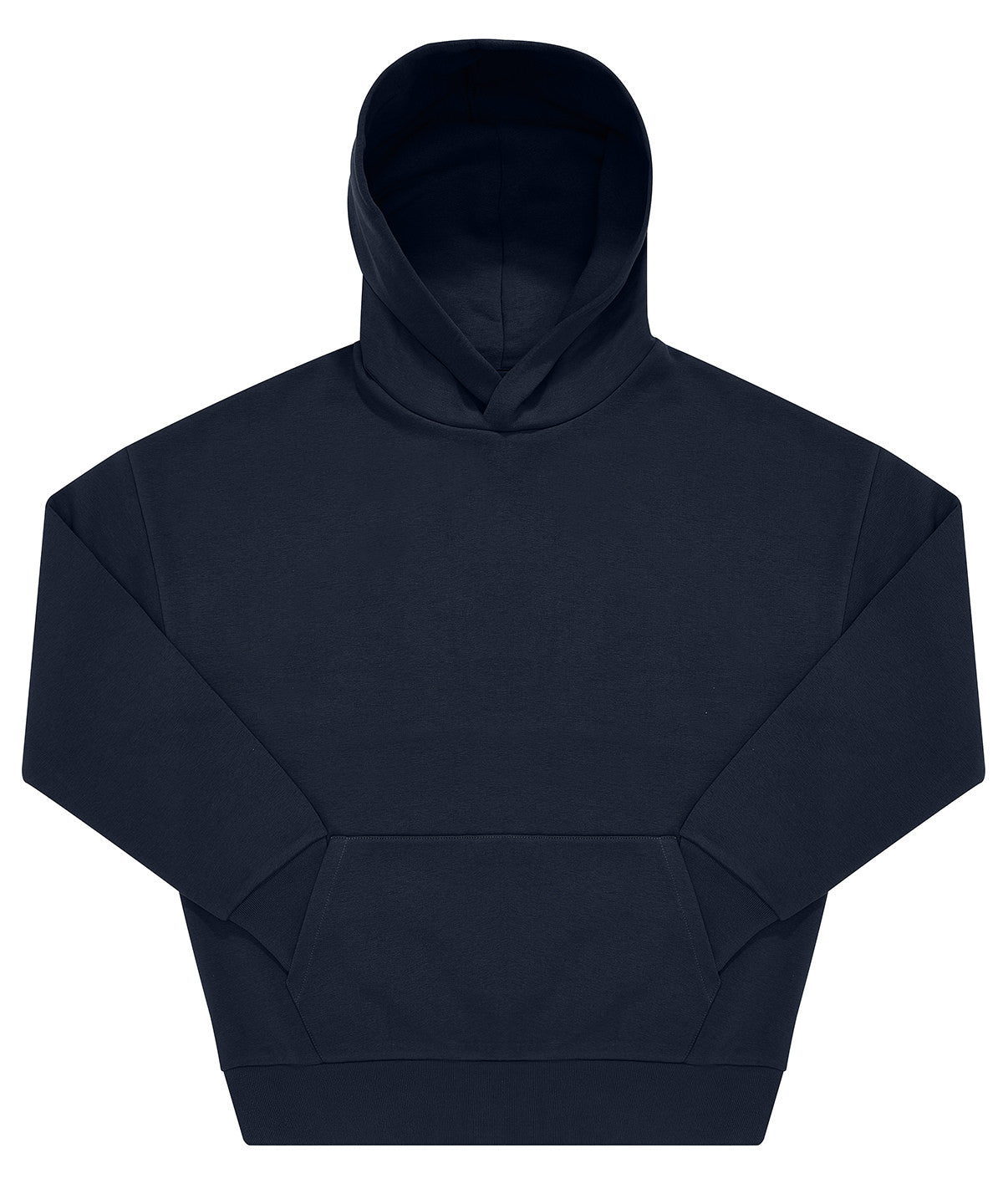 Tryck din logga på Hoodies från B&C Collection - Anpassa B&C Collection - Influence Hoodie i färgen Marinblå för företag, föreningar och privatpersoner