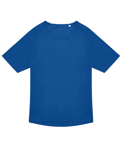 Tryck din logga på T-shirts från B&C Collection - Anpassa (BA040) B&C #Aktiv T i färgen Royal för företag, föreningar och privatpersoner