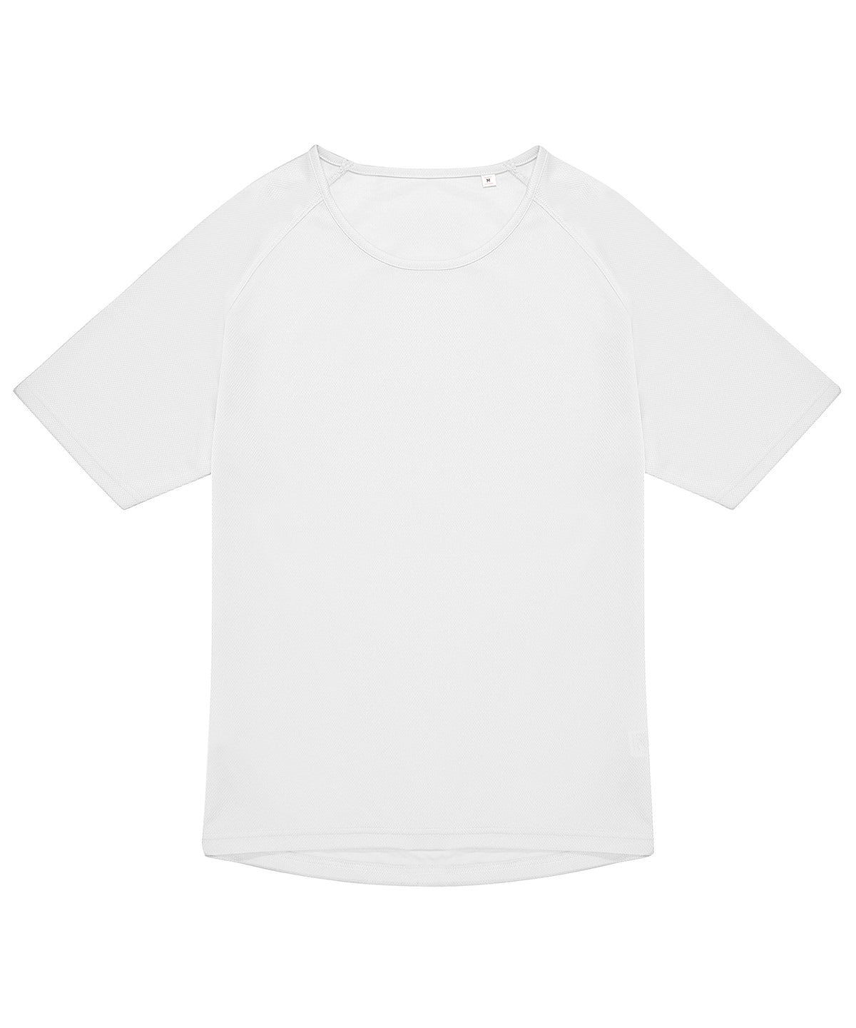 Tryck din logga på T-shirts från B&C Collection - Anpassa (BA040) B&C #Aktiv T i färgen Vit för företag, föreningar och privatpersoner
