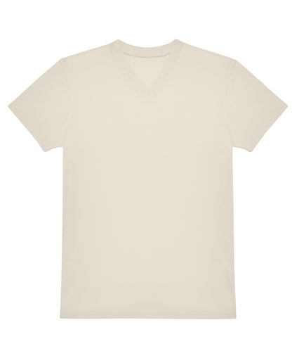 Tryck din logga på T-shirts från B&C Collection - Anpassa (BA213) B&C #E150 V i färgen Off Vit för företag, föreningar och privatpersoner