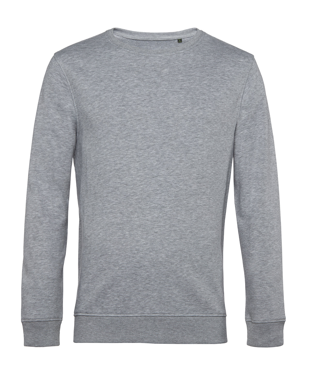 Tryck din logga på Sweatshirts från B&C Collection - Anpassa B&C Collection - Inspire rund hals i färgen Ljunggrå för företag, föreningar och privatpersoner