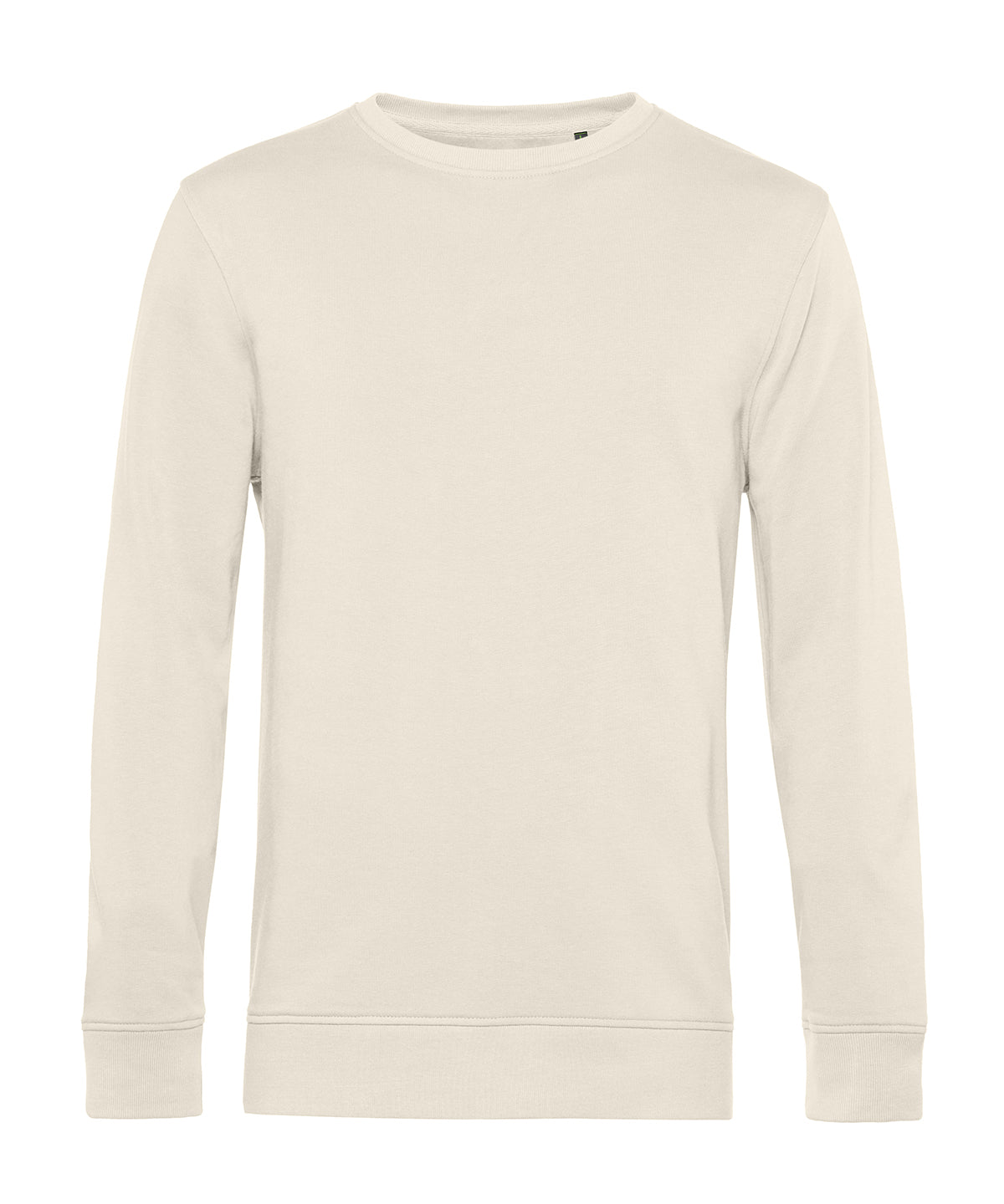 Tryck din logga på Sweatshirts från B&C Collection - Anpassa B&C Collection - Inspire rund hals i färgen Off Vit för företag, föreningar och privatpersoner