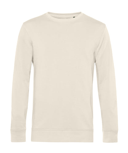 Tryck din logga på Sweatshirts från B&C Collection - Anpassa B&C Collection - Inspire rund hals i färgen Off Vit för företag, föreningar och privatpersoner