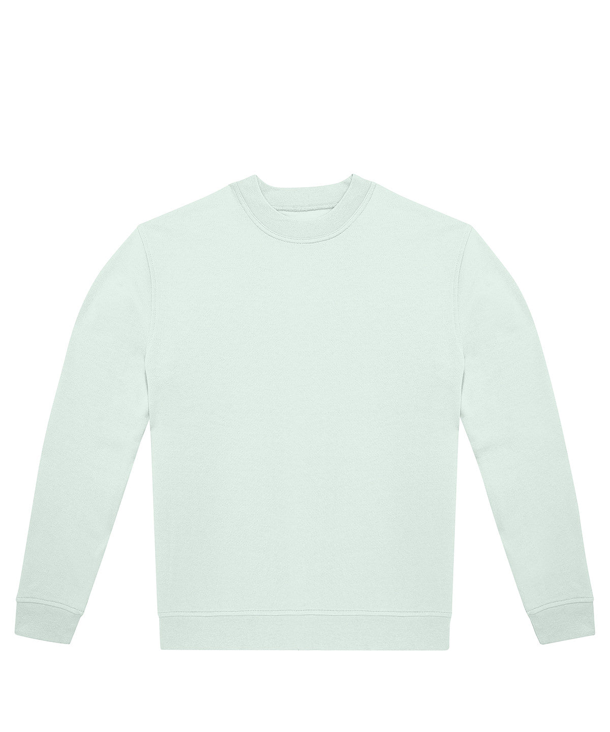 Tryck din logga på Sweatshirts från B&C Collection - Anpassa B&C Collection - Besättning i färgen Mint för företag, föreningar och privatpersoner
