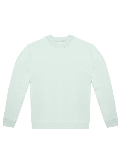 Tryck din logga på Sweatshirts från B&C Collection - Anpassa B&C Collection - Besättning i färgen Mint för företag, föreningar och privatpersoner