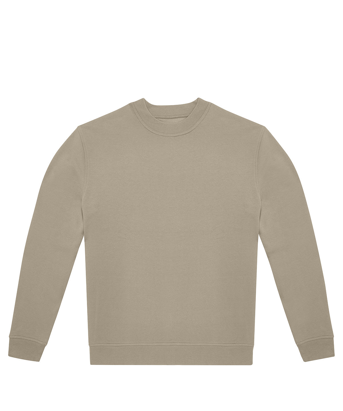 Tryck din logga på Sweatshirts från B&C Collection - Anpassa B&C Collection - Besättning i färgen Beige för företag, föreningar och privatpersoner