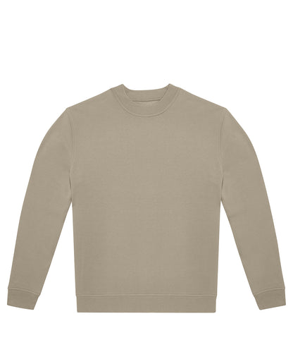 Tryck din logga på Sweatshirts från B&C Collection - Anpassa B&C Collection - Besättning i färgen Beige för företag, föreningar och privatpersoner