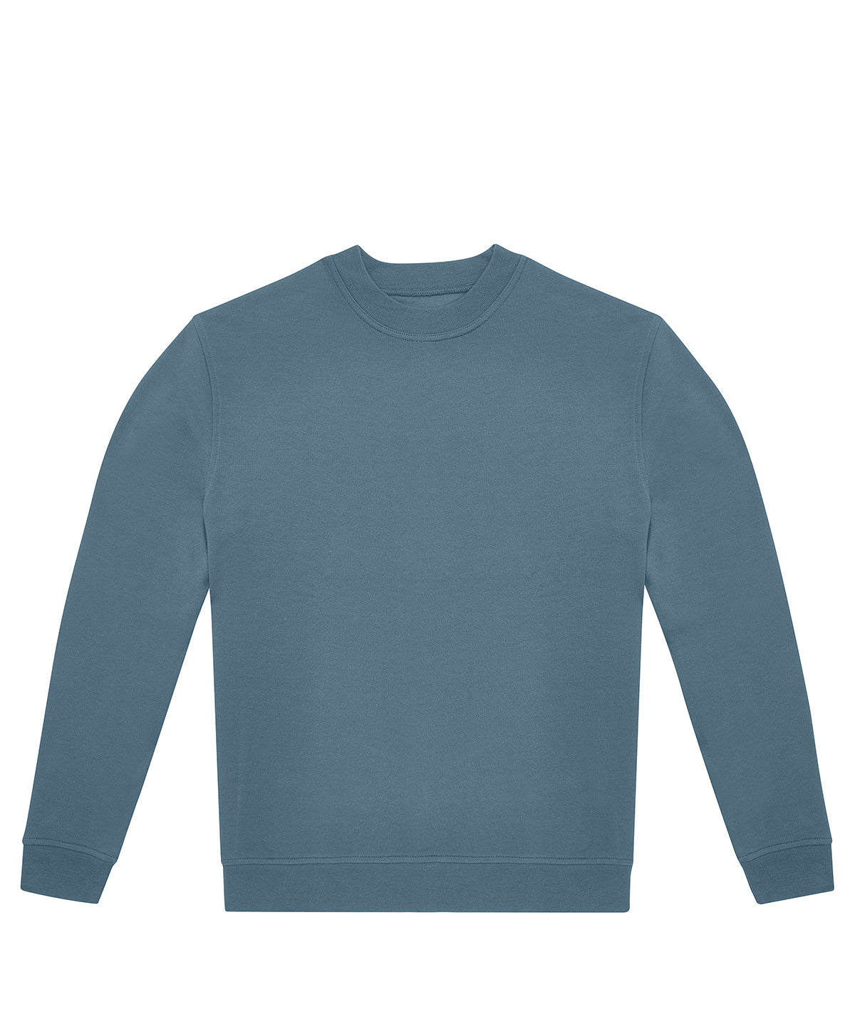 Tryck din logga på Sweatshirts från B&C Collection - Anpassa B&C Collection - Besättning i färgen Mellanblå 3XL för företag, föreningar och privatpersoner