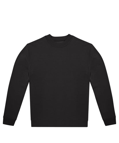 Tryck din logga på Sweatshirts från B&C Collection - Anpassa B&C Collection - Besättning i färgen Svart för företag, föreningar och privatpersoner