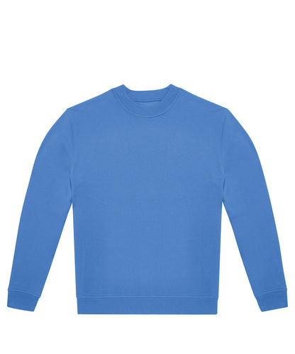 Tryck din logga på Sweatshirts från B&C Collection - Anpassa B&C Collection - Besättning i färgen Safir för företag, föreningar och privatpersoner