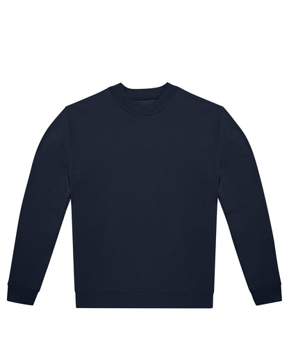 Tryck din logga på Sweatshirts från B&C Collection - Anpassa B&C Collection - Besättning i färgen Marinblå för företag, föreningar och privatpersoner