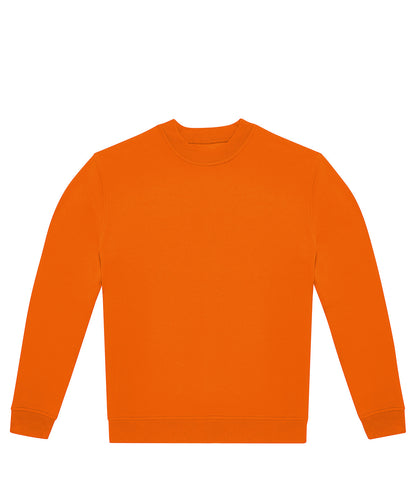 Tryck din logga på Sweatshirts från B&C Collection - Anpassa B&C Collection - Besättning i färgen Mellan Orange för företag, föreningar och privatpersoner