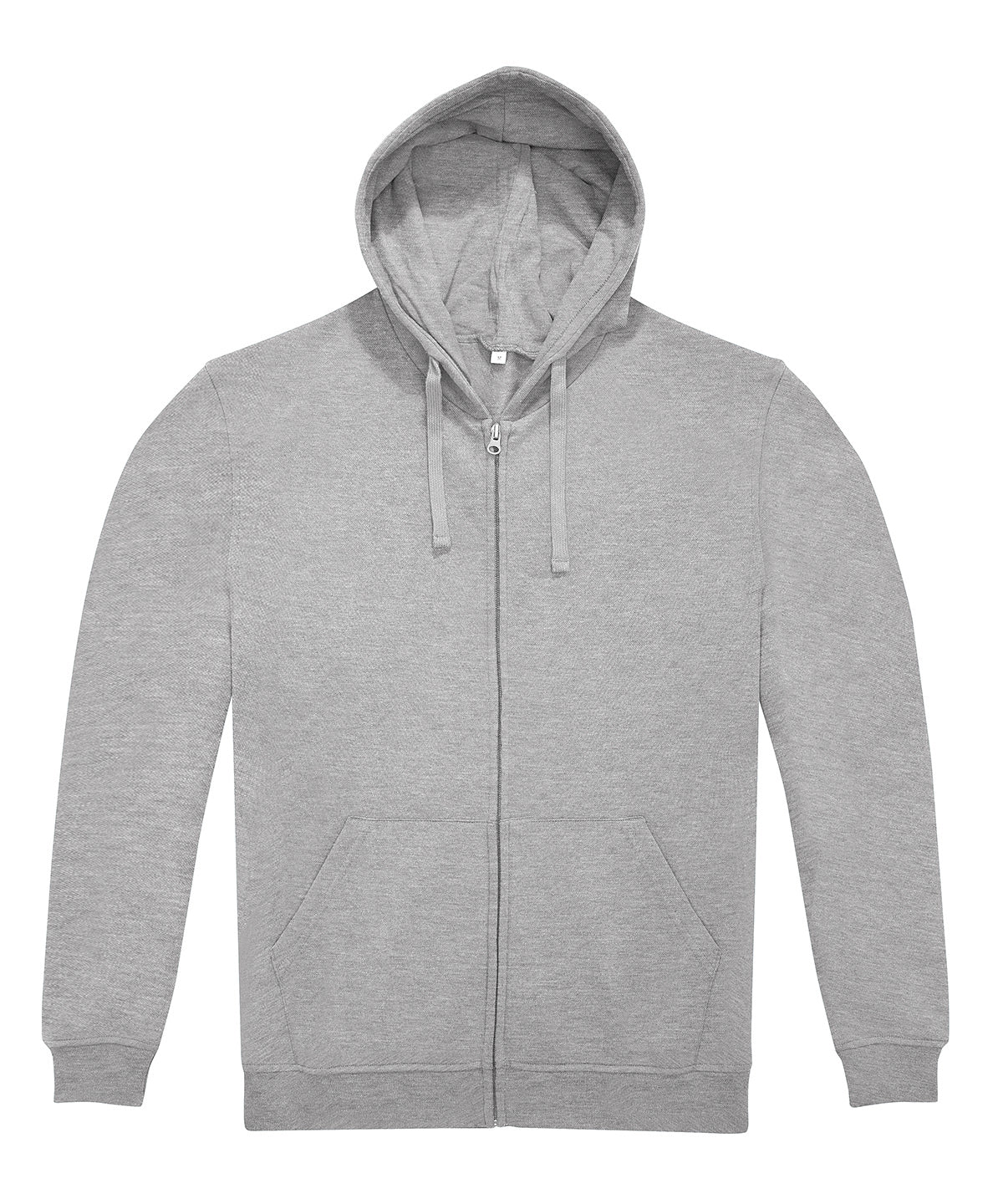 Tryck din logga på Hoodies från B&C Collection - Anpassa B&C Collection - ID.224 Zip Hoodie i färgen Ljusgrå för företag, föreningar och privatpersoner