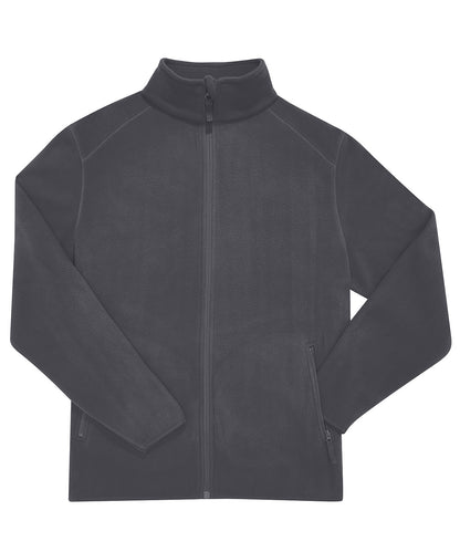 Tryck din logga på Fleece från B&C Collection - Anpassa B&C Reset polar fleece i färgen Mörkgrå för företag, föreningar och privatpersoner