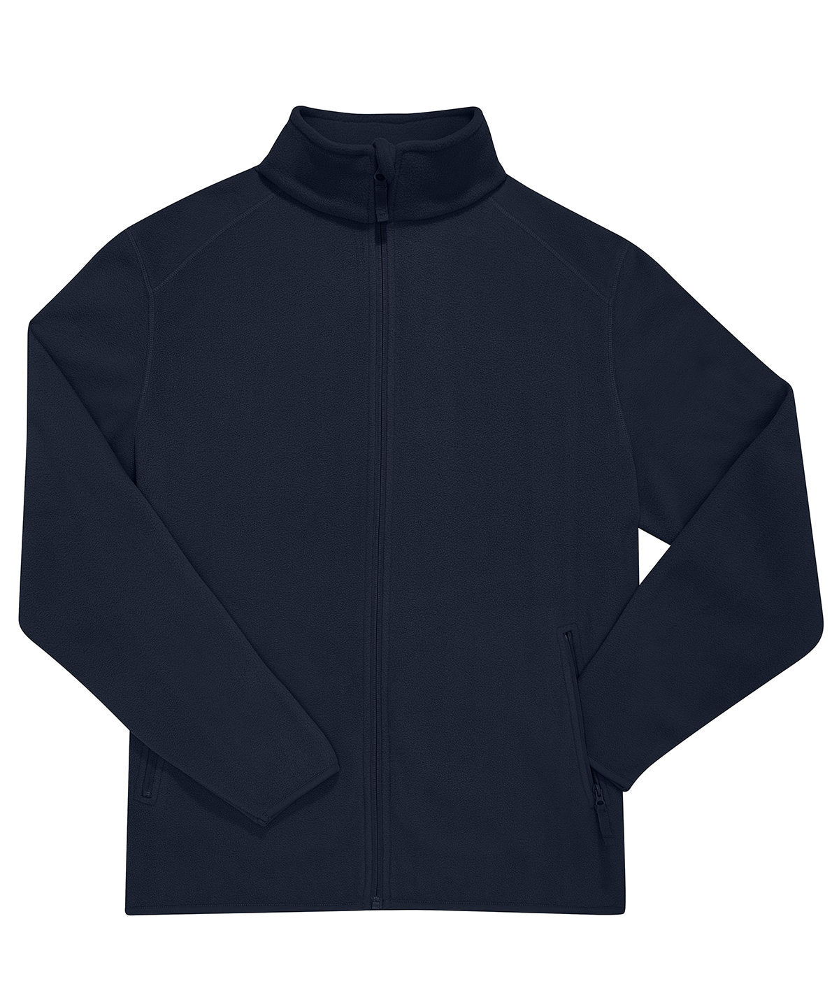 Tryck din logga på Fleece från B&C Collection - Anpassa B&C Reset polar fleece i färgen Marinblå för företag, föreningar och privatpersoner