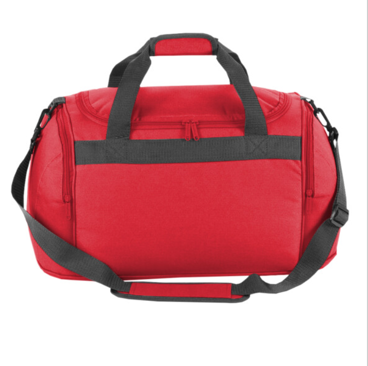 Tryck din logga på från Impala Print Shop - Anpassa BAGBASE Freestyle holdall BG200 i färgen Rött En storlek för företag, föreningar och privatpersoner