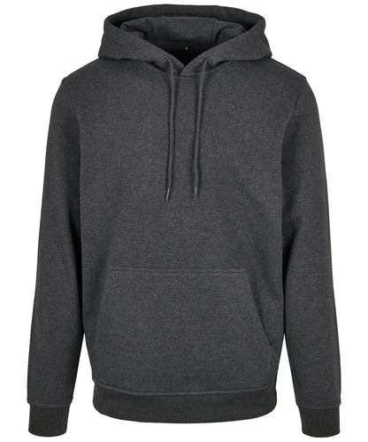 Tryck din logga på Hoodies från Build Your Brand Basic - Anpassa Build Your Brand Basic - Bas Hoodie i färgen Mörkgrå för företag, föreningar och privatpersoner