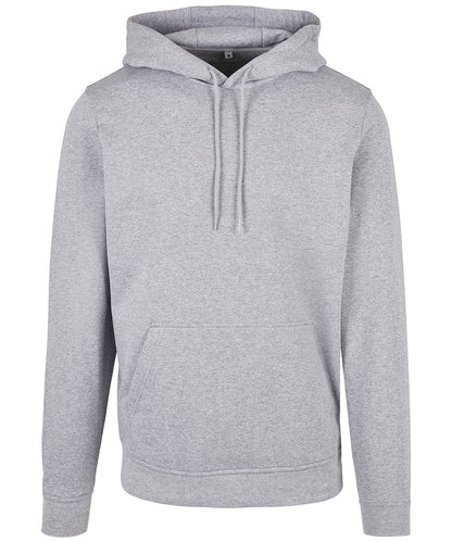 Tryck din logga på Hoodies från Build Your Brand Basic - Anpassa Build Your Brand Basic - Bas Hoodie i färgen Ljunggrå för företag, föreningar och privatpersoner