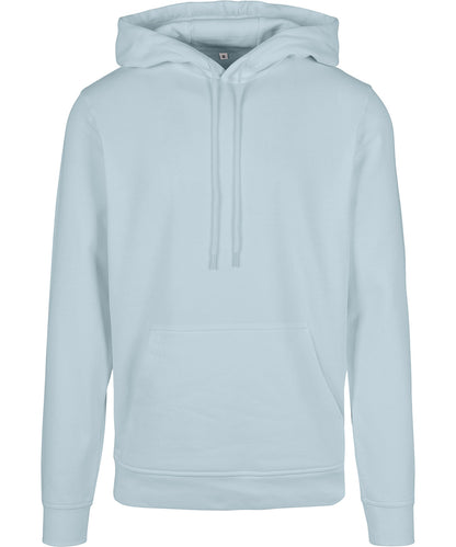 Tryck din logga på Hoodies från Build Your Brand Basic - Anpassa Build Your Brand Basic - Bas Hoodie i färgen Ljusblå för företag, föreningar och privatpersoner