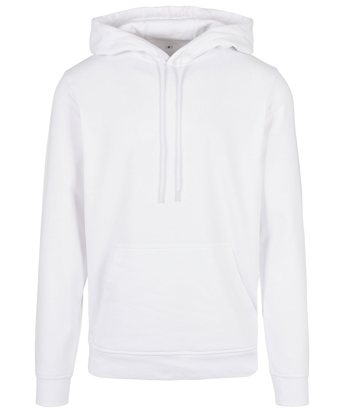 Tryck din logga på Hoodies från Build Your Brand Basic - Anpassa Build Your Brand Basic - Bas Hoodie i färgen Vit för företag, föreningar och privatpersoner