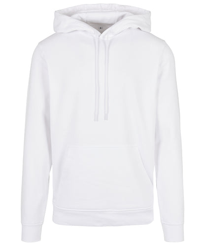 Tryck din logga på Hoodies från Build Your Brand Basic - Anpassa Build Your Brand Basic - Bas Hoodie i färgen Vit för företag, föreningar och privatpersoner