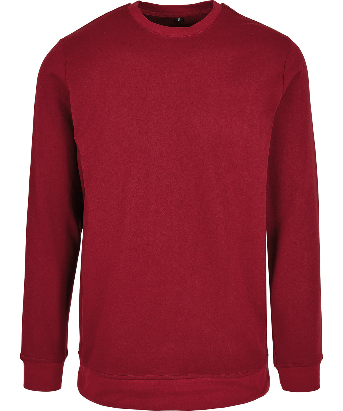 Tryck din logga på Sweatshirts från Build Your Brand Basic - Anpassa Build Your Brand - Basic Bas rund hals i färgen Burgundy för företag, föreningar och privatpersoner