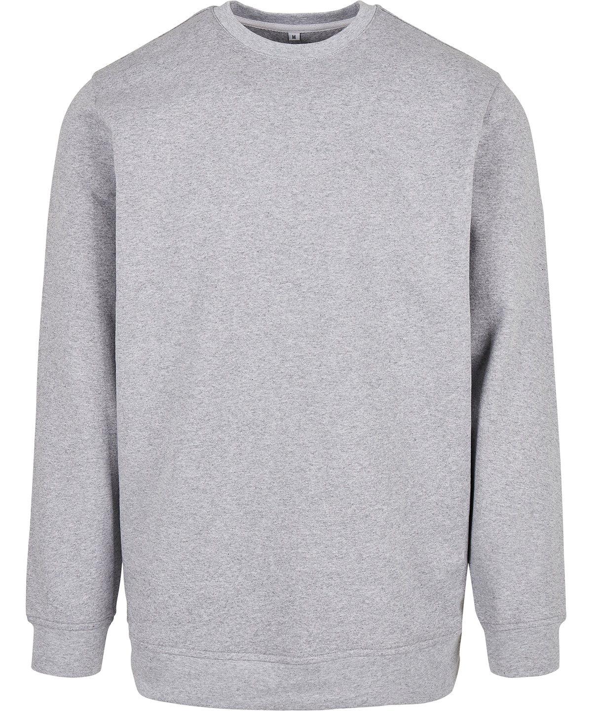 Tryck din logga på Sweatshirts från Build Your Brand Basic - Anpassa Build Your Brand - Basic Bas rund hals i färgen Ljunggrå för företag, föreningar och privatpersoner