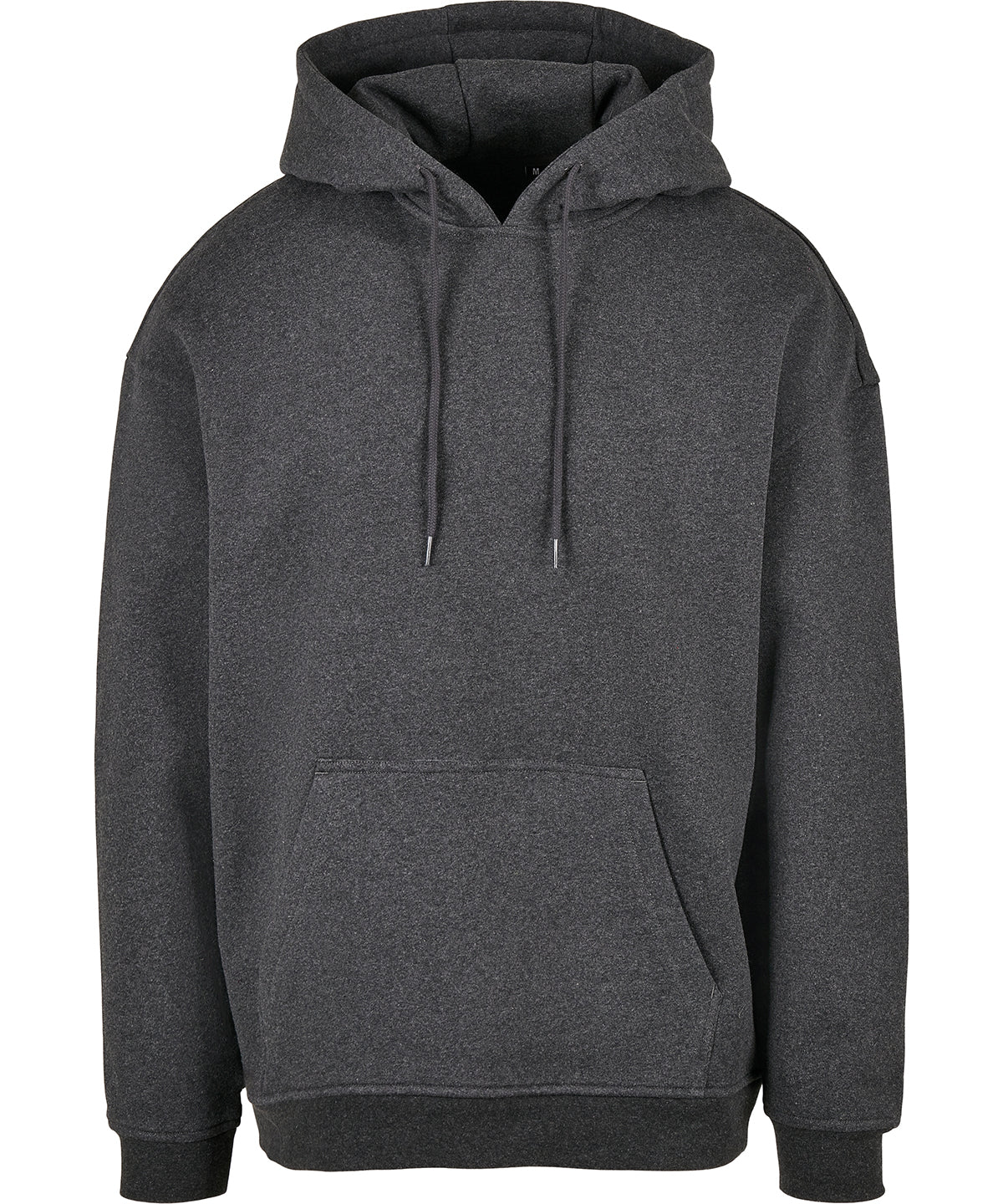 Tryck din logga på Hoodies från Build Your Brand Basic - Anpassa Build Your Brand Basic - Bas Hoodie i Oversize-modell i färgen Mörkgrå för företag, föreningar och privatpersoner